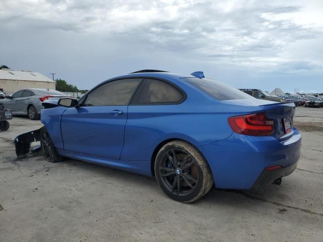 BMW M235I 2016 blue  gas WBA1J7C56GV360675 photo #3