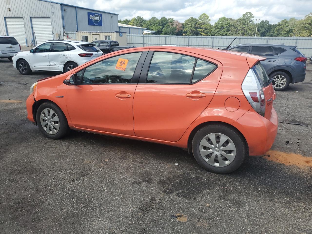 Lot #2858028909 2014 TOYOTA PRIUS C