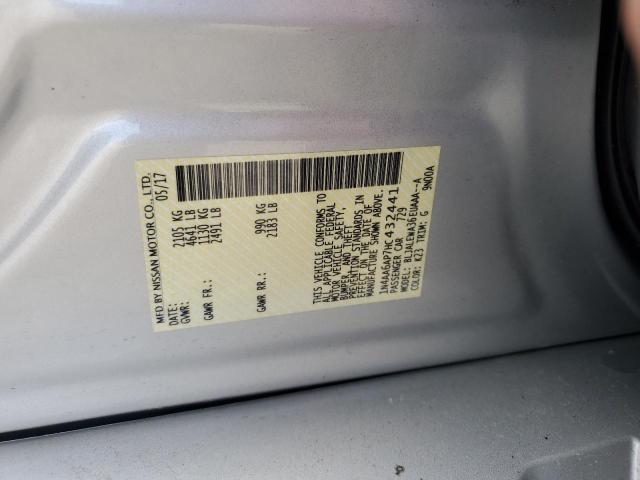 2017 NISSAN MAXIMA 3.5 - 1N4AA6AP7HC432441