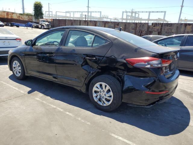 HYUNDAI ELANTRA SE 2017 black  gas KMHD74LF9HU120383 photo #3