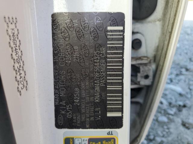 2015 KIA OPTIMA LX - KNAGM4A78F5644375