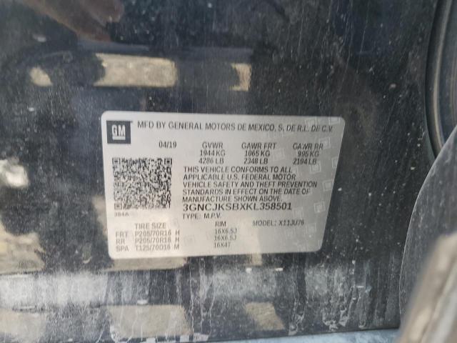 2019 CHEVROLET TRAX LS - 3GNCJKSBXKL358501
