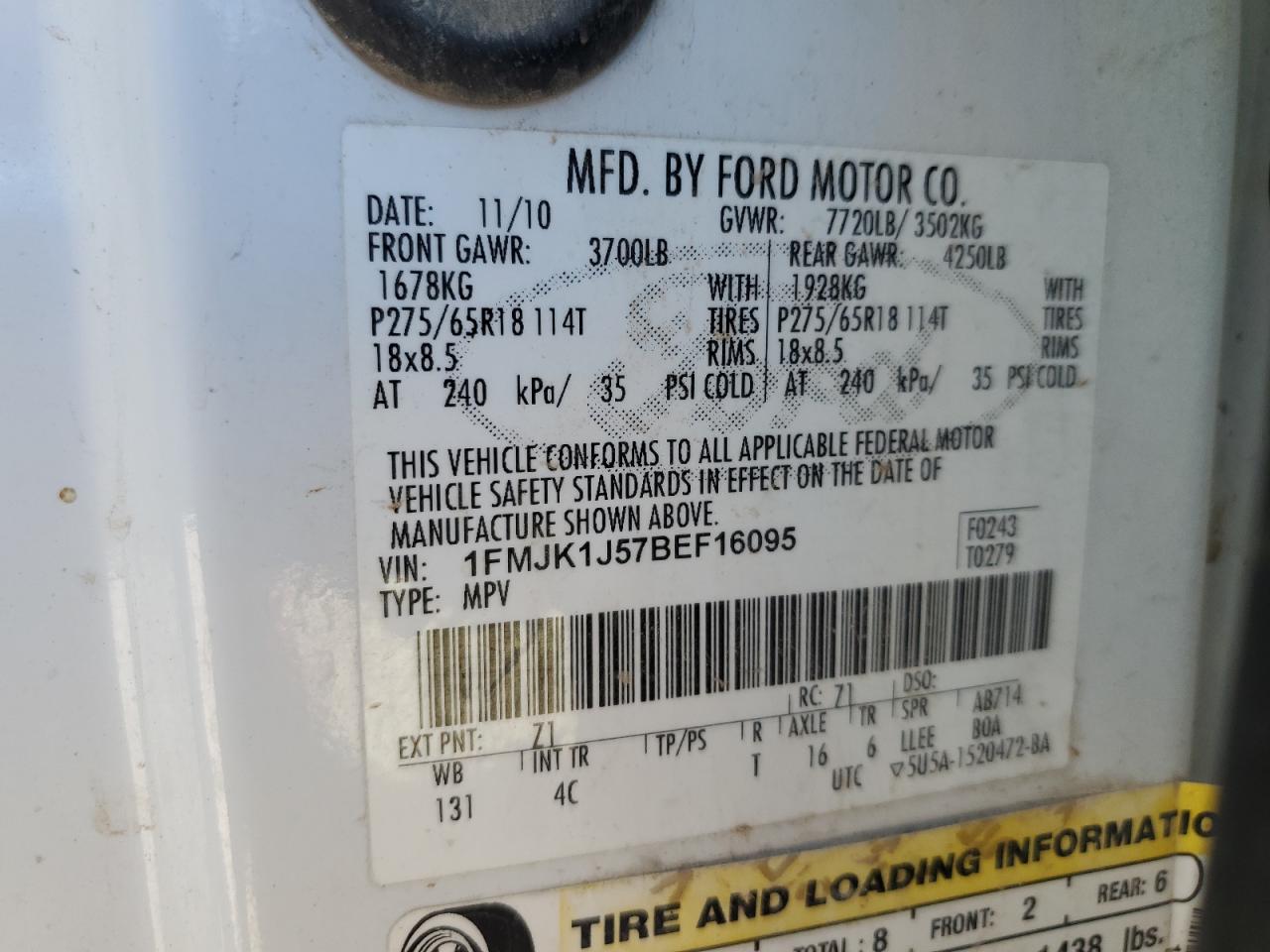 FORD EXPEDITION EL XLT