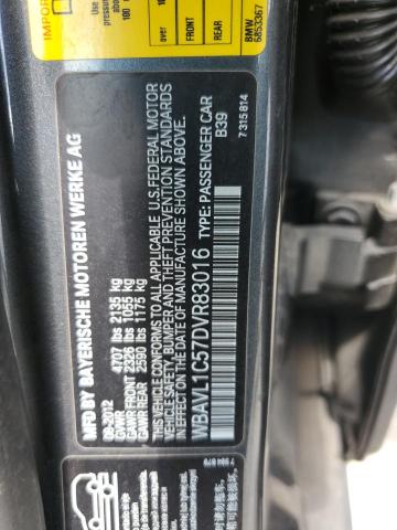 VIN WBAVL1C57DVR83016 2013 BMW X1, Xdrive28I no.12