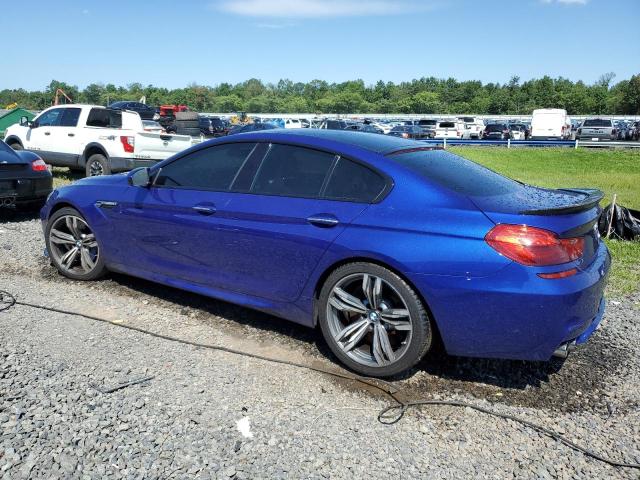 BMW M6 GRAN CO 2016 blue  gas WBS6E9C56GGF92508 photo #3