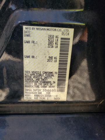 2015 NISSAN ALTIMA 2.5 - 1N4AL3AP1FC104695