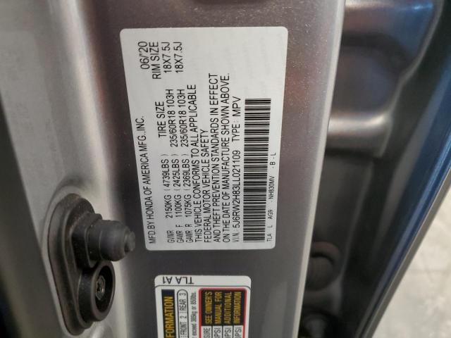2020 HONDA CR-V EXL - 5J6RW2H83LL021109