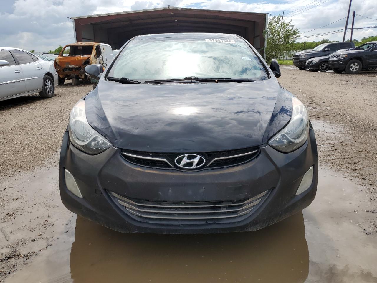 Lot #2842858666 2013 HYUNDAI ELANTRA GL