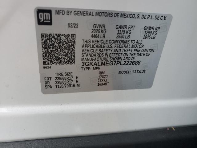 VIN 3GKALMEG7PL222688 2023 GMC Terrain, Sle no.13