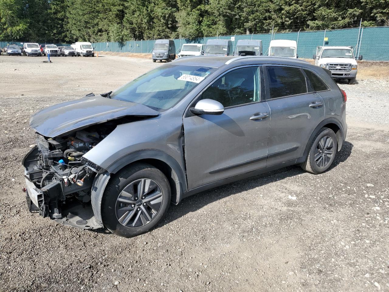 Lot #2783647850 2022 KIA NIRO EX PR