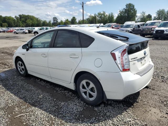 TOYOTA PRIUS 2012 white  hybrid engine JTDKN3DU7C5476830 photo #3