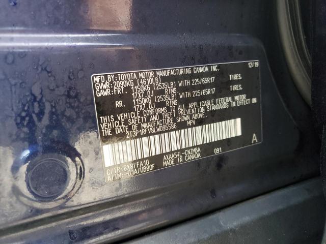 2020 TOYOTA RAV4 XLE - 2T3P1RFV8LW095586
