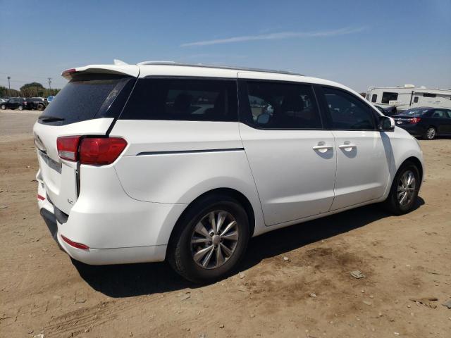 KIA SEDONA LX 2015 white  gas KNDMB5C1XF6057860 photo #4