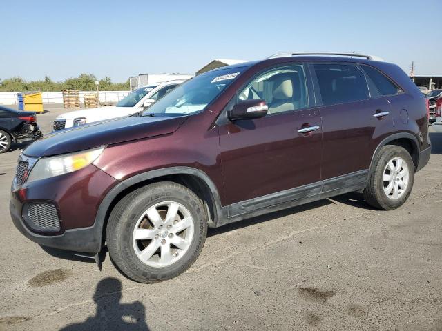 KIA SORENTO LX 2013 burgundy  gas 5XYKT4A26DG369565 photo #1