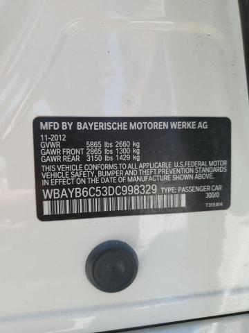 VIN WBAYB6C53DC998329 2013 BMW 7 Series, 750 XI no.13