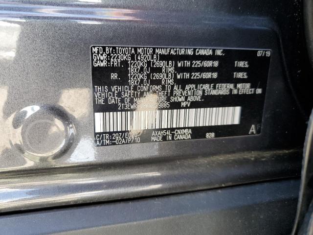 2019 TOYOTA RAV4 XSE - 2T3EWRFV8KW029885