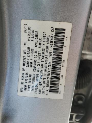 VIN 1HGCR2F55FA152524 2015 Honda Accord, Sport no.13