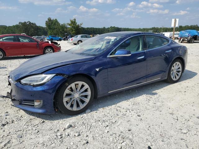 TESLA MODEL S 2018 blue  electric 5YJSA1E29JF257747 photo #1