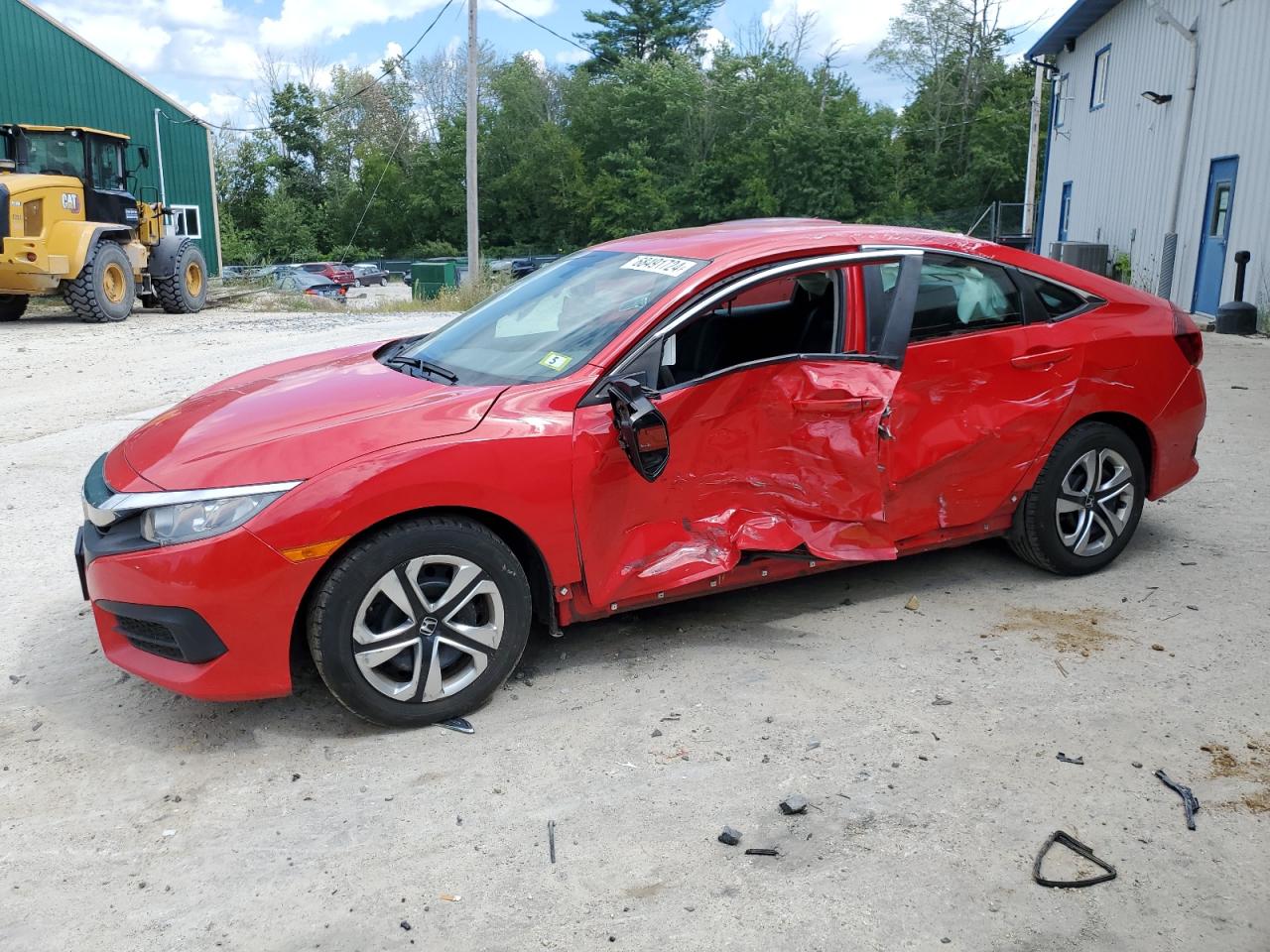 Lot #2879167968 2016 HONDA CIVIC LX