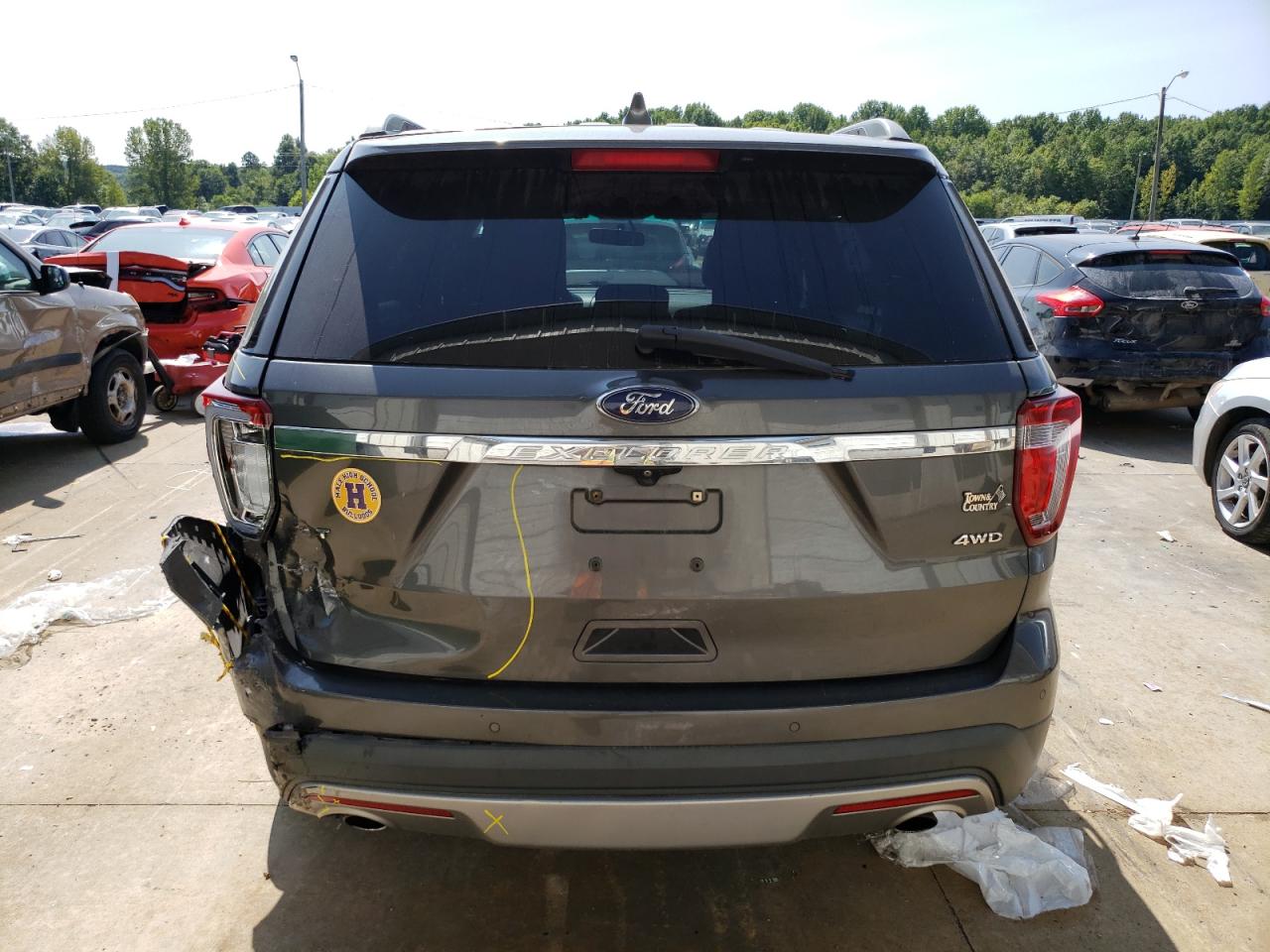 Lot #2935972862 2017 FORD EXPLORER X