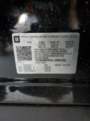 2020 CHEVROLET BLAZER RS - 3GNKBERS9LS692400