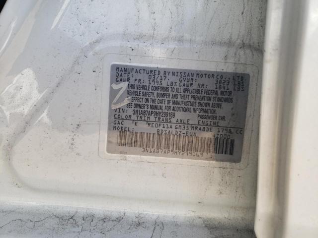2017 NISSAN SENTRA S - 3N1AB7AP9HY299169