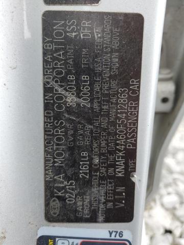 2015 KIA FORTE LX - KNAFK4A60F5412863