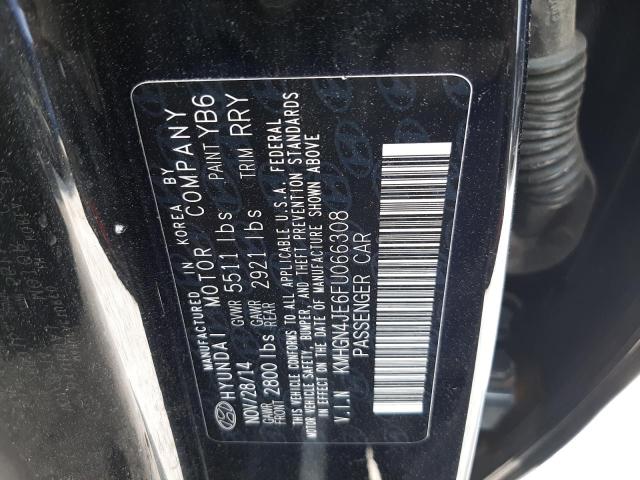 2015 HYUNDAI GENESIS 3. - KMHGN4JE6FU066308