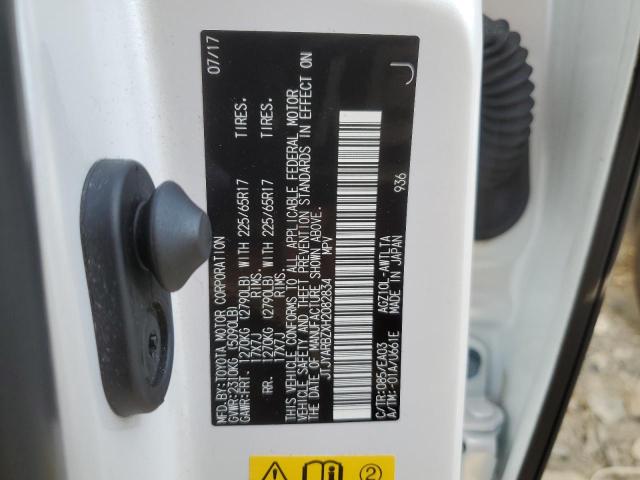 2017 LEXUS NX 200T BA - JTJYARBZXH2082834