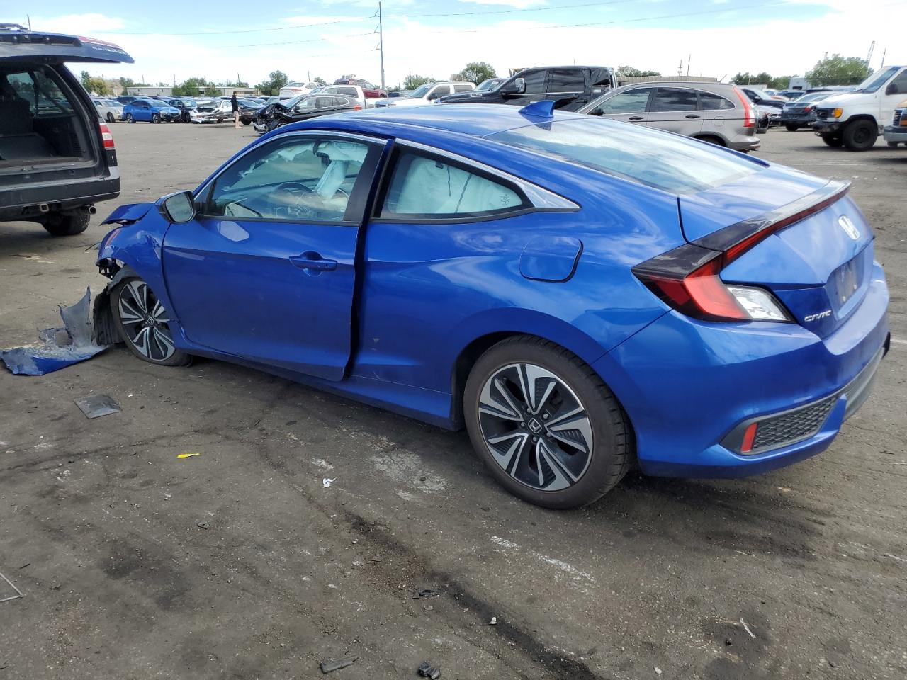 Lot #2974796150 2018 HONDA CIVIC EXL