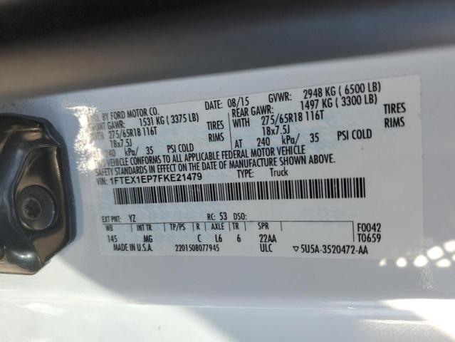 2015 FORD F150 SUPER - 1FTEX1EP7FKE21479