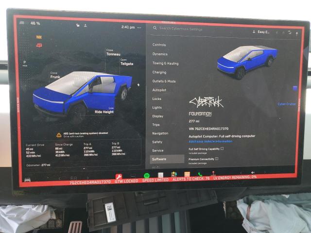 2024 TESLA CYBERTRUCK 7G2CEHED4RA017370