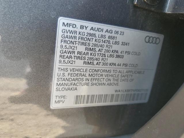 VIN WA1LXBF71PD027133 2023 Audi Q7, Premium Plus no.14