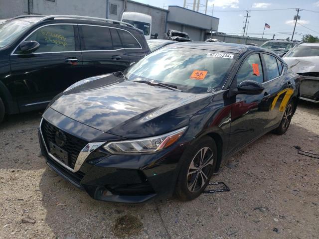 VIN 3N1AB8CV8NY258335 2022 Nissan Sentra, SV no.1