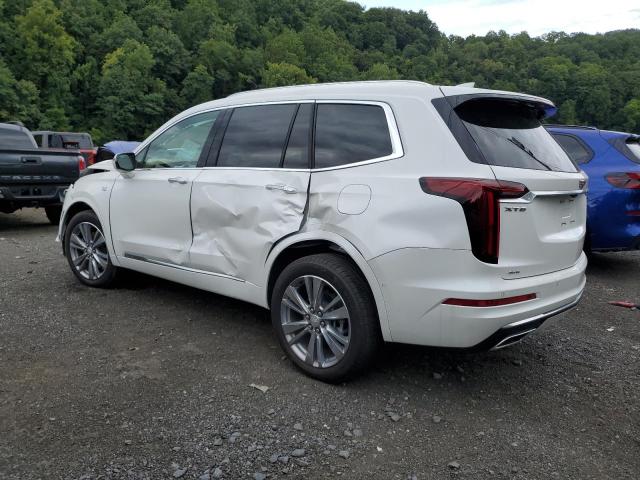 CADILLAC XT6 PLATIN 2023 white  gas 1GYKPFRS4PZ177436 photo #3