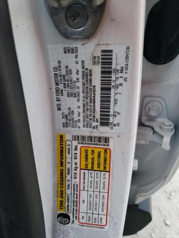 2021 FORD BRONCO SPO - 3FMCR9D94MRA43838