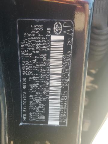 2015 TOYOTA COROLLA L - 2T1BURHEXFC464266