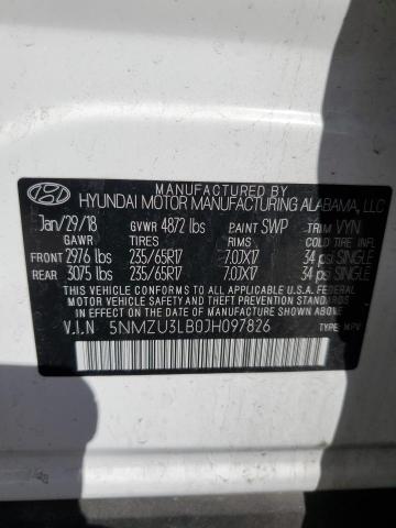 2018 HYUNDAI SANTA FE S - 5NMZU3LB0JH097826