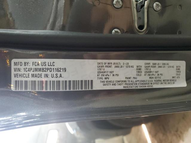 2023 JEEP CHEROKEE A 1C4PJMMB2PD116219