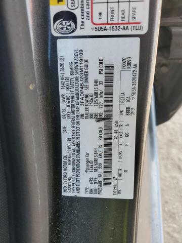 2016 FORD FIESTA SE - 3FADP4BJ2GM119109