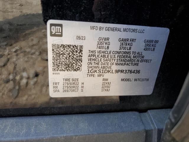 2023 GMC YUKON DENA - 1GKS1DKL9PR376436