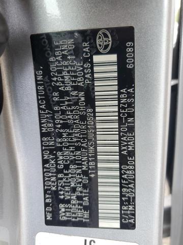 VIN 4T1B11HK5JU510528 2018 Toyota Camry, L no.13