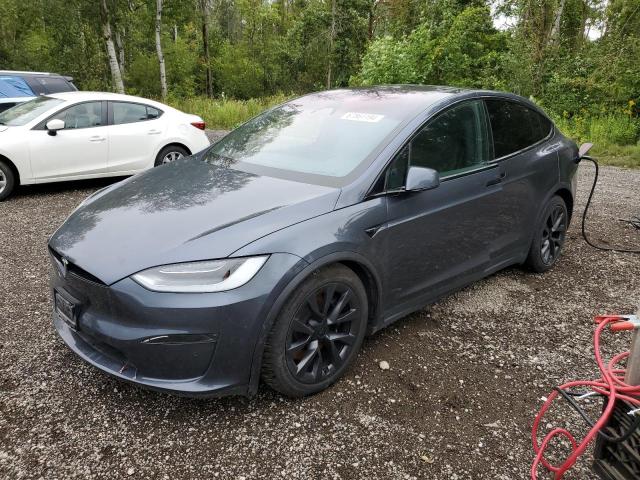 TESLA MODEL X 2023 gray  electric 7SAXCBE50PF374581 photo #1