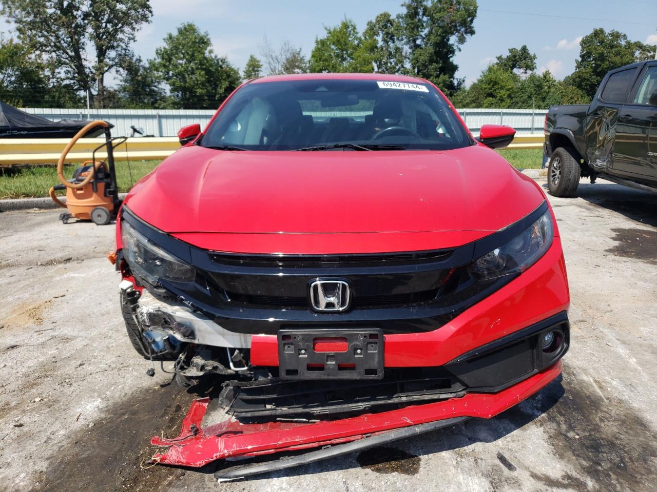 Lot #2974811023 2019 HONDA CIVIC SPOR