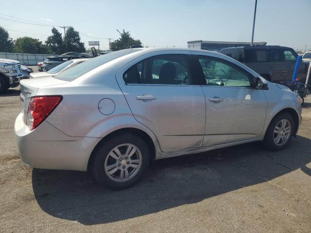 CHEVROLET SONIC LT 2015 silver sedan 4d gas 1G1JC5SG2F4192373 photo #4