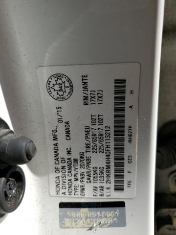 2015 HONDA CR-V SE - 2HKRM4H40FH113212