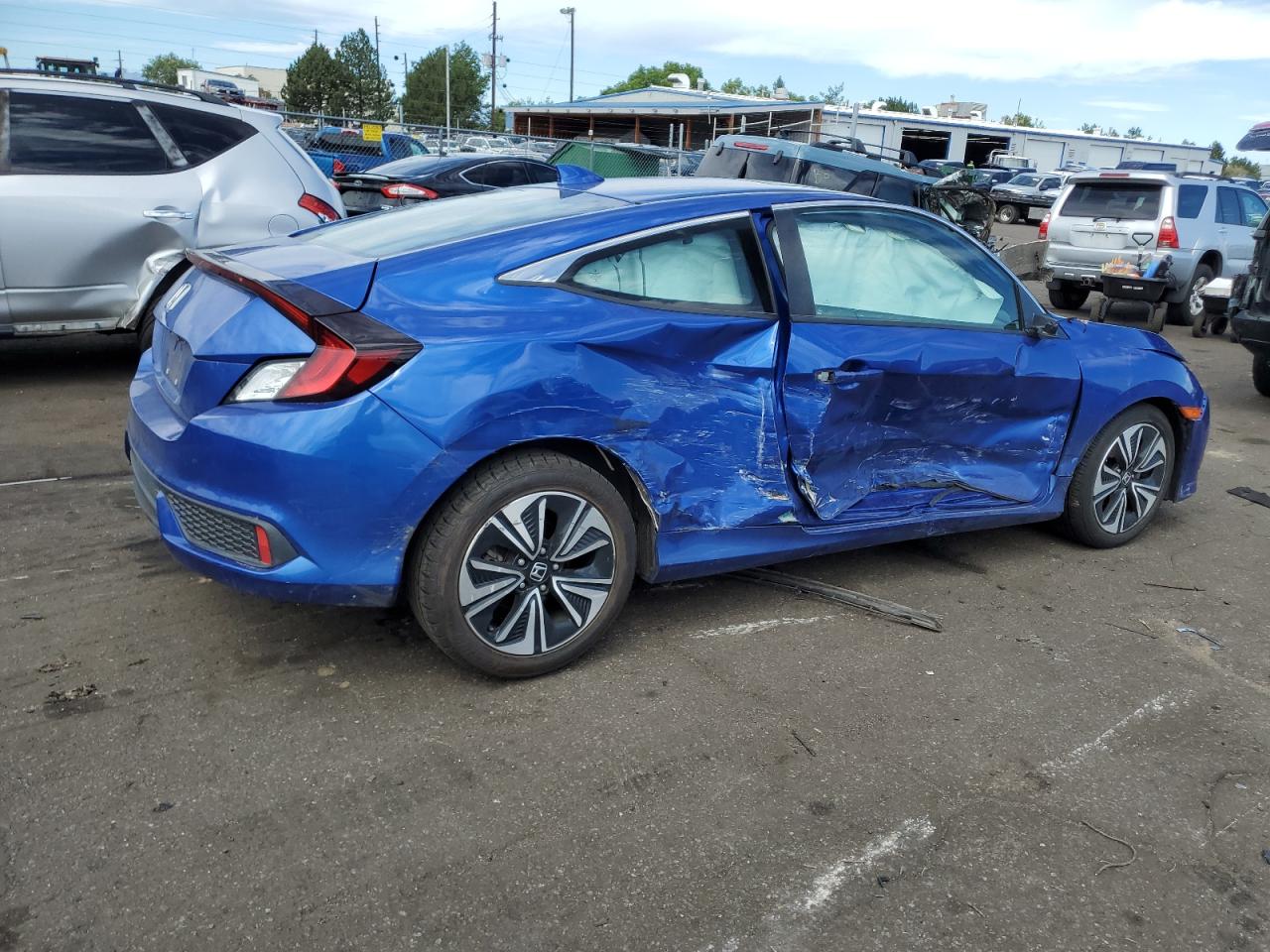 Lot #2974796150 2018 HONDA CIVIC EXL