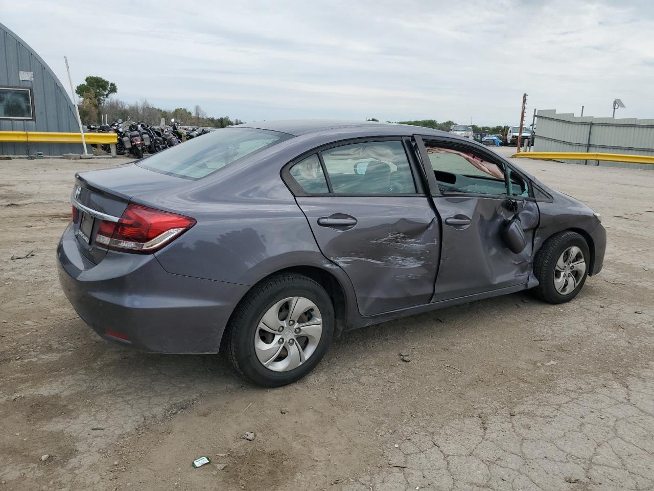 Lot #2776533165 2015 HONDA CIVIC LX