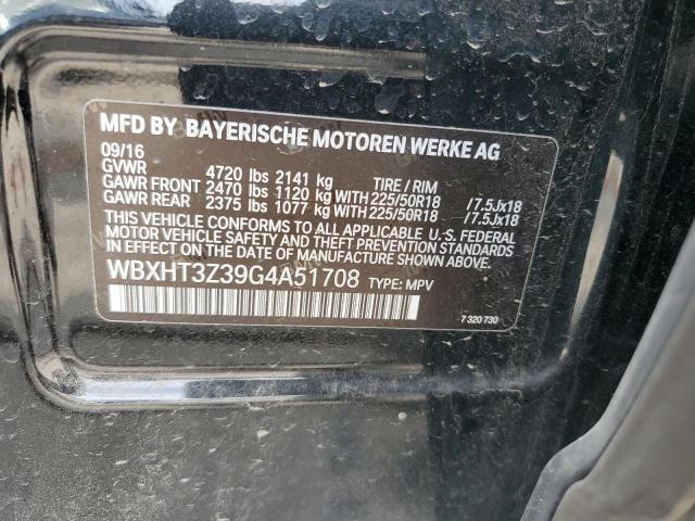 VIN WBXHT3Z39G4A51708 2016 BMW X1, Xdrive28I no.14