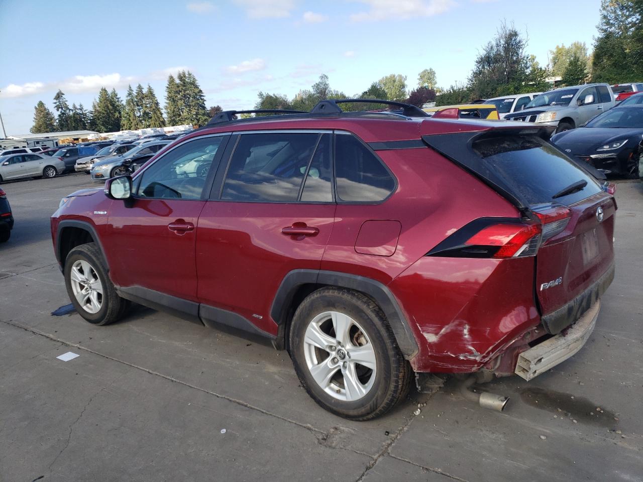 Lot #2902942726 2019 TOYOTA RAV4 LE